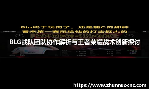 BLG战队团队协作解析与王者荣耀战术创新探讨